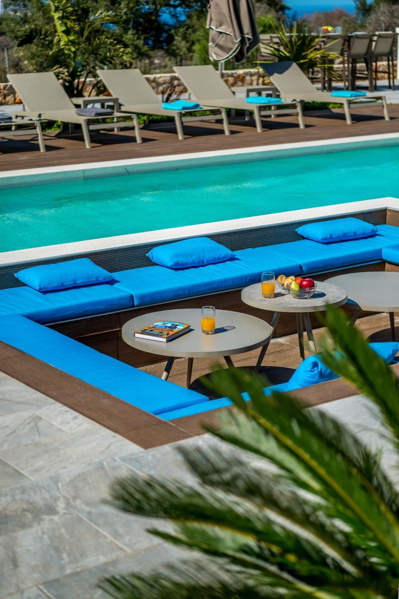 Villa Gloria Seaview - Luxury & Family Kokkino Chorio المظهر الخارجي الصورة