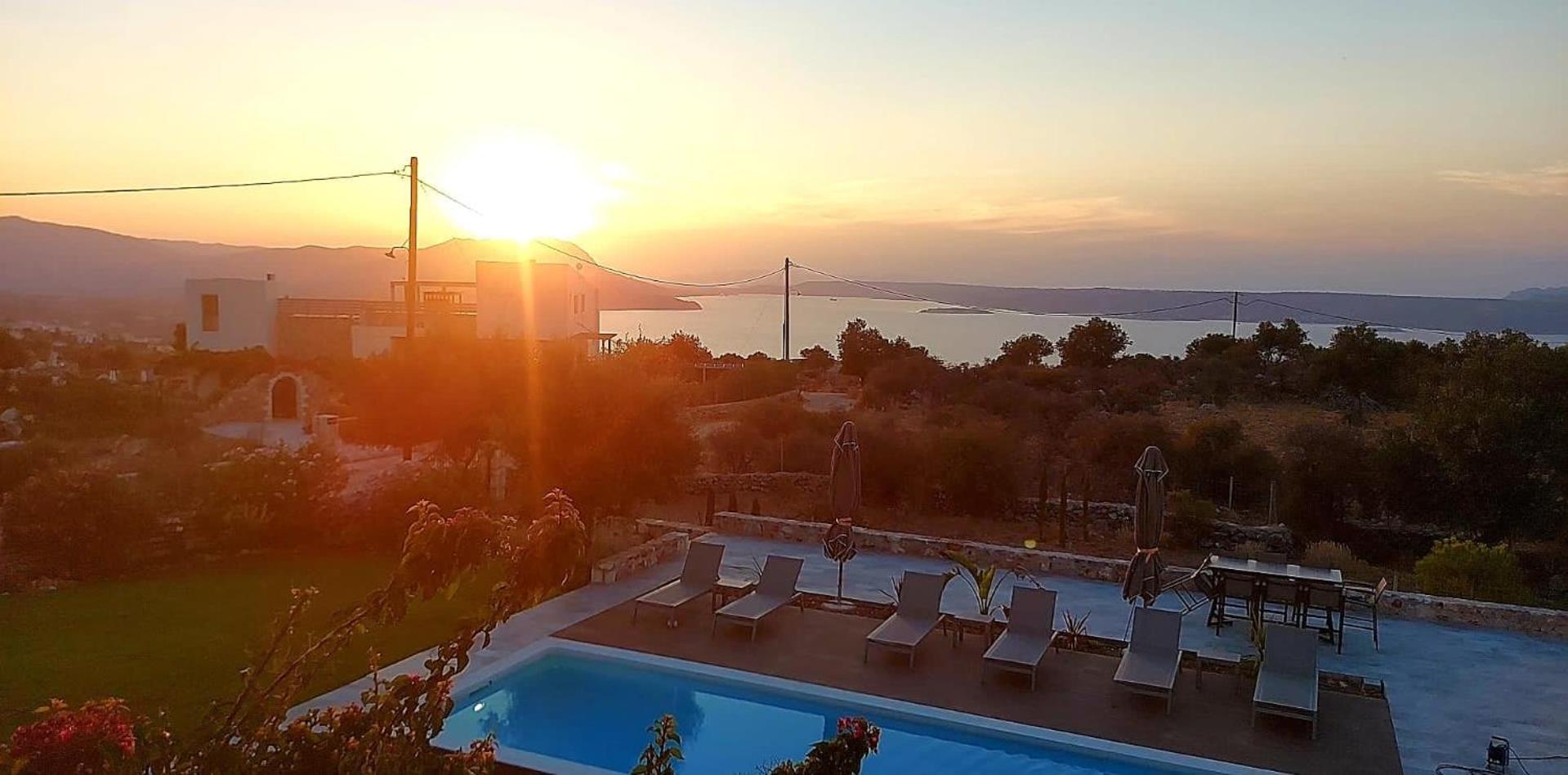 Villa Gloria Seaview - Luxury & Family Kokkino Chorio المظهر الخارجي الصورة