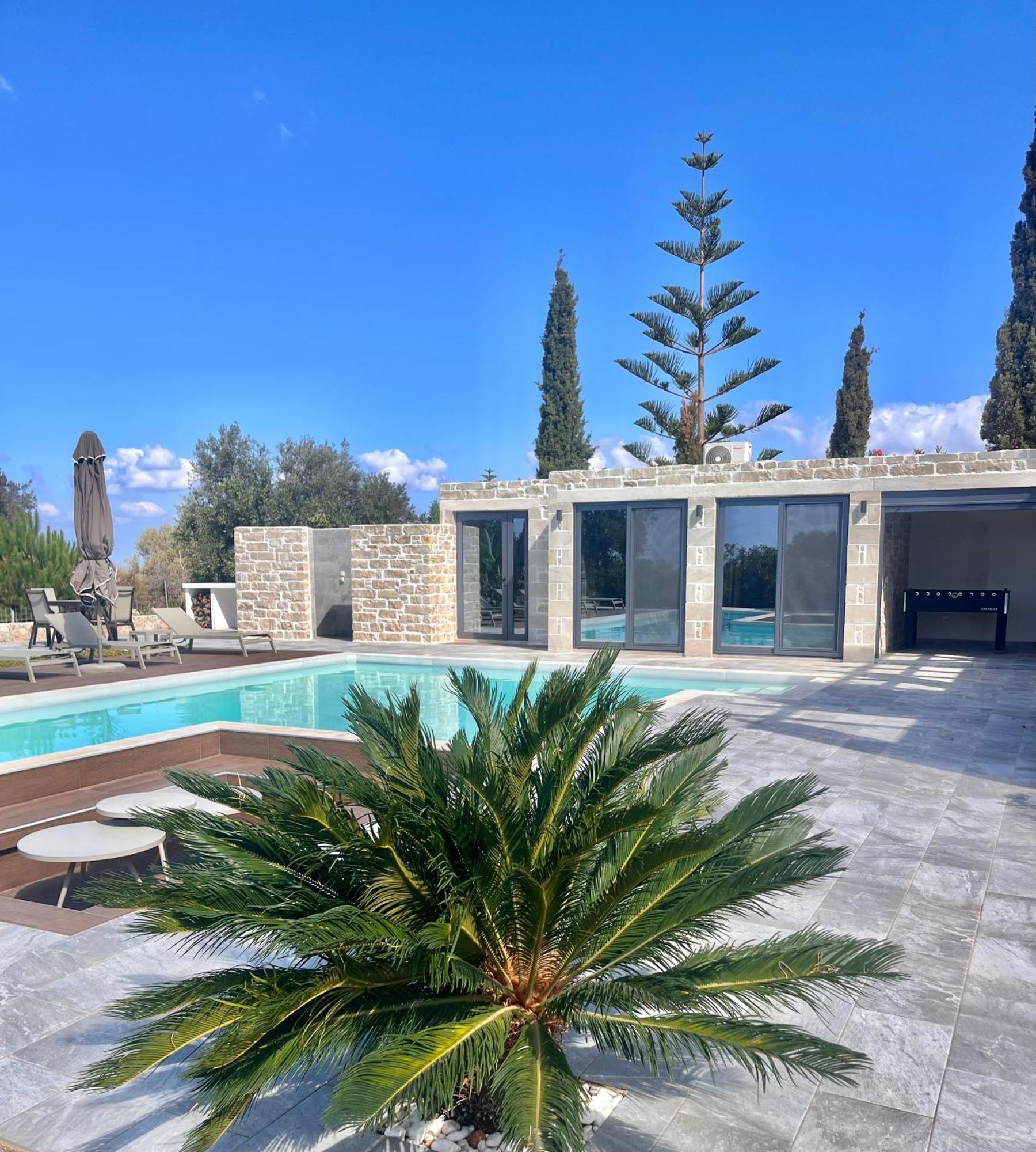 Villa Gloria Seaview - Luxury & Family Kokkino Chorio المظهر الخارجي الصورة